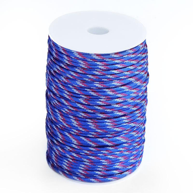 Paracord Exterior 100m 7 Miezuri 4mm: Ideal pentru Pasionații Militari și Brățări de Supraviețuire