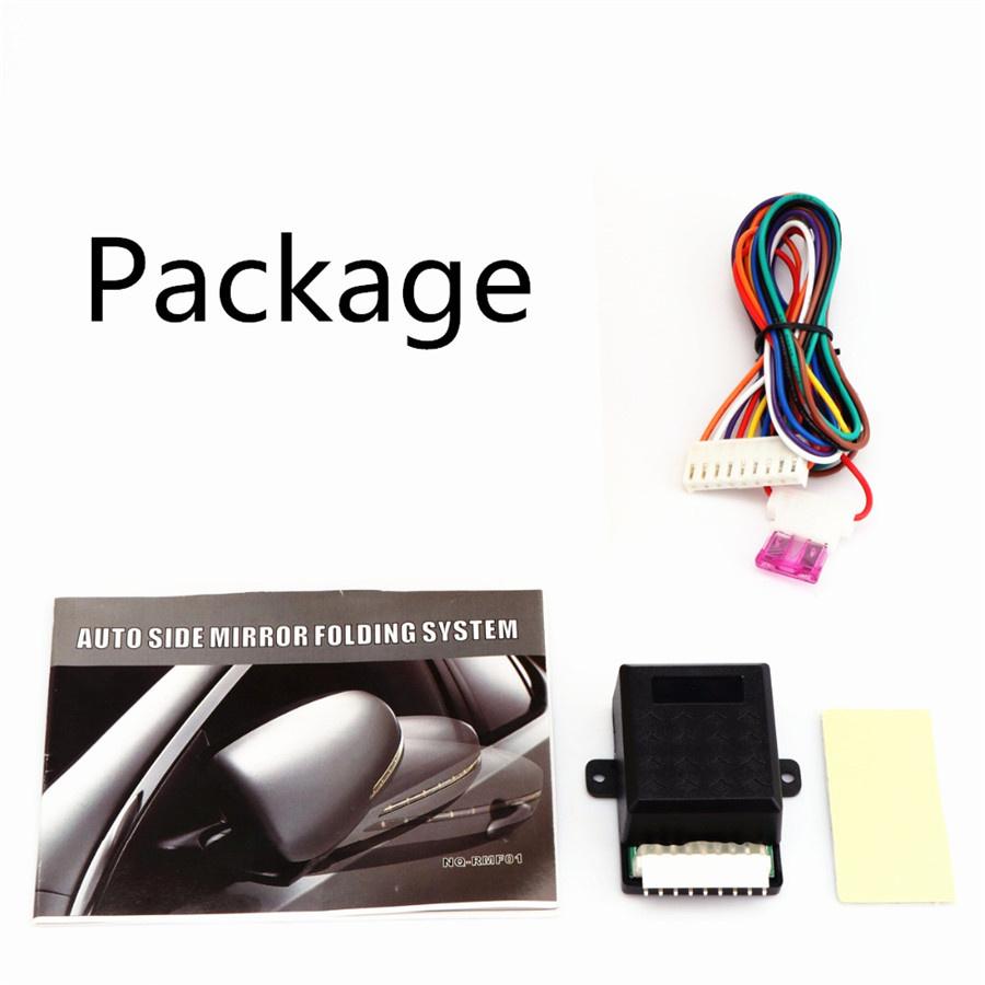Universal Car Side Mirror Smart Auto Folding System Automatic  Folding/Unfloding Kit Universal Car Styling Car Accessories