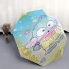 HangYodon Automatic Folding Umbrella-Simple 8-Rib Design, Bright Cartoon Pattern, Durable Iron Frame, Suitable For Travel, Outdoor, Beach-Cu