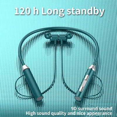 Magnetic Neck Hanging Bluetooth 5.2 Headset  Sports Ultra-Long Battery Life  Earphones HIFI Power Bass In-Ear Headphones