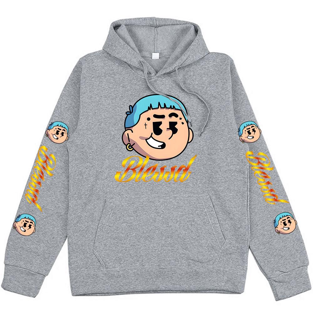 

Men Clothes Blessd Graphic Printing Hoodies Unisex Hip Hop Fashion Streetwear Sweatshirts for Winter Fleece Comfortable Top 3XL