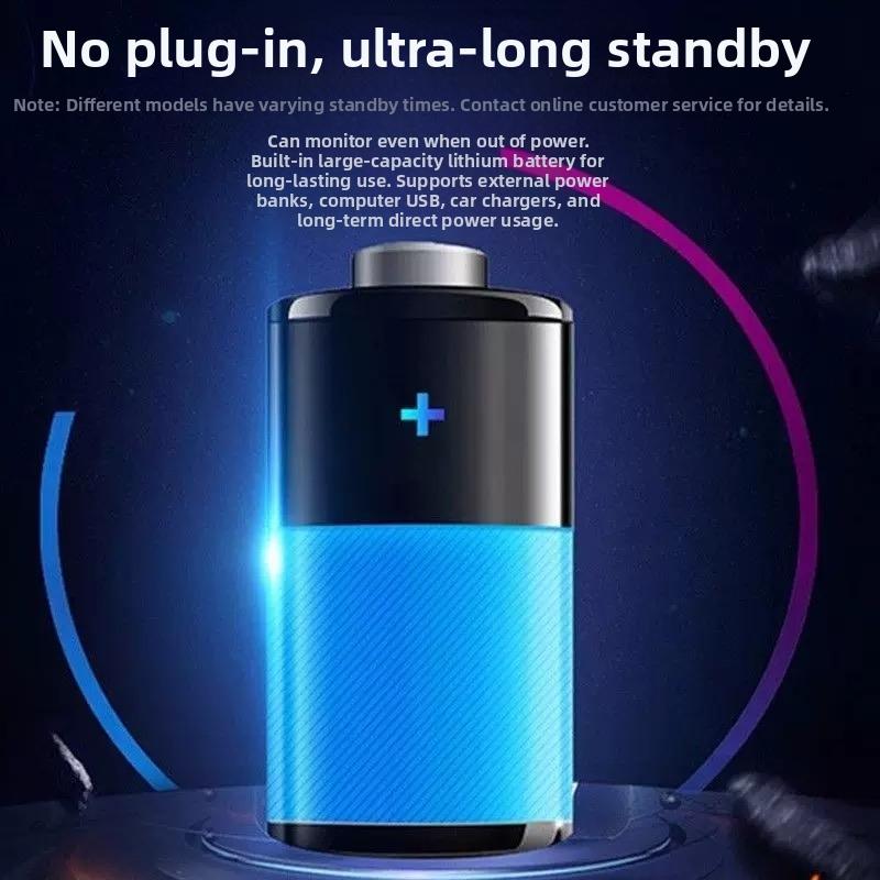 Full HD Camera Wireless Surveillance Camera Monitor Home Wifi Remote Mobile Phone Portable Photography Indoor and Outdoor Home Plug