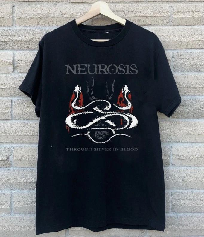 

Neurosis Band Through Silver in Blood Collection S to 5XL T-shirt L