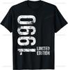 Vintage Class 35th Birthday Decorations Vintage 1990 35 Years Old T-Shirt Print Original Design Gifts T Shirts Camiseta