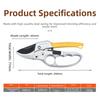 New SK5 Alloy Steel Pruning Shears Ergonomic Design Quick Cuts Garden Tools Anti-slip Handle Garden Clippers Garden Use