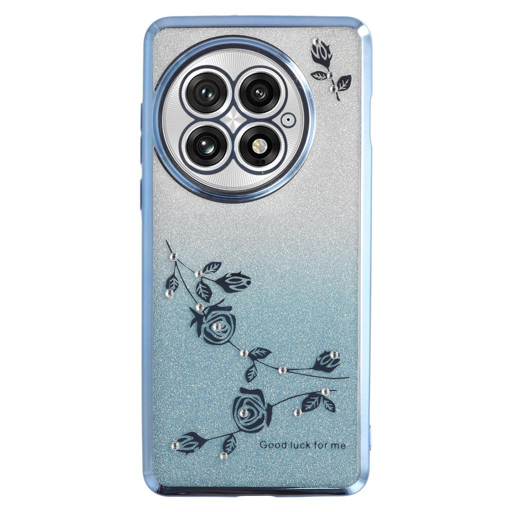 KADEM For OnePlus 13 Case Flower TPU Flexible Gradient Phone Cover