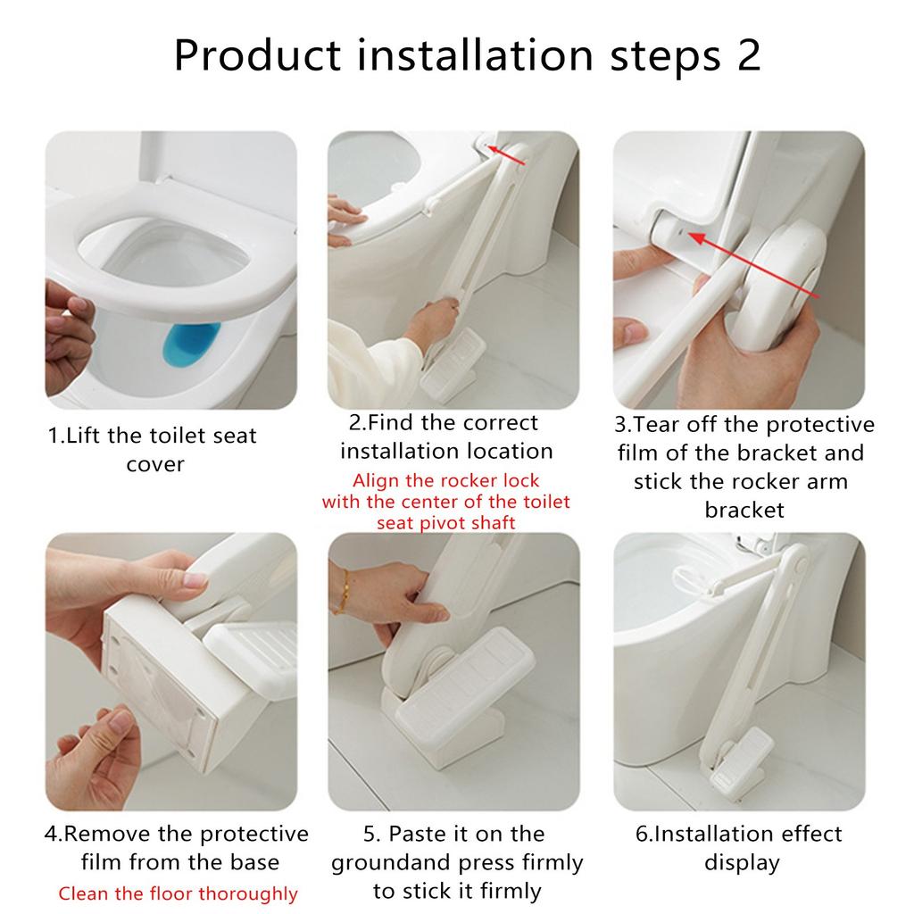 Pedal Toilet Lid Lifter Toilet Lid Lifter With No Bending And No Dirty Hands