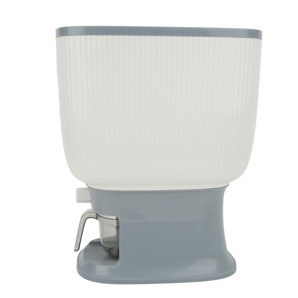 Haushalts-Reisspender Großes Fassungsvermögen Automatischer Rückprall Lebensmittel Getreidelagerbehälter mit Becher