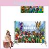 Roblox Boys' Game Birthday Party Decoration Banner 5x3 Ethylene Photography Backdrop Cloth