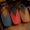 Leather Car Key Case Cover Fob Keychain Accessories for BMW Series 3 F30 F10 F18 F22 F01 X3 X4 F06 F02 M3 M5 Keyring Holder Bag