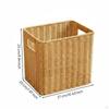 Woven Periodical Container Japanese and Aesthetic Rectangular SpaceSaving Design
