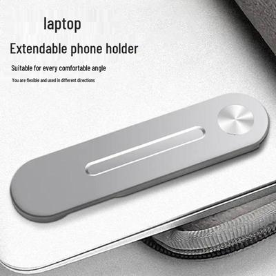 Dual-Screen Magnetic Laptop Phone Holder - Aluminum Alloy Portable Stand