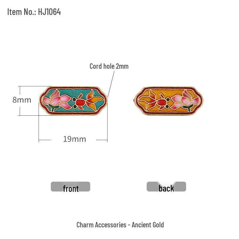 Birth Flower Gourd Bracelet & Necklace: Prosperity & Fortune DIY Bead Accessories