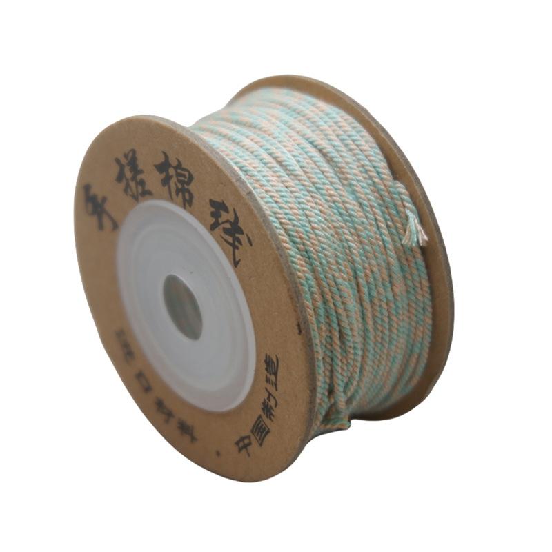 Dragon Boat Festival Multicolored Rope Diy Multicolored Rope Hand-Woven Self-Woven Hand Rope Material Bracelet Tibetan Hand Rubbing Cotton Thread Rope