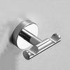 304 Stainless Steel Wall-Mounted Clothes Hook for Bathroom and Entrance - Single Hook for Coats, Hats, and Clothing