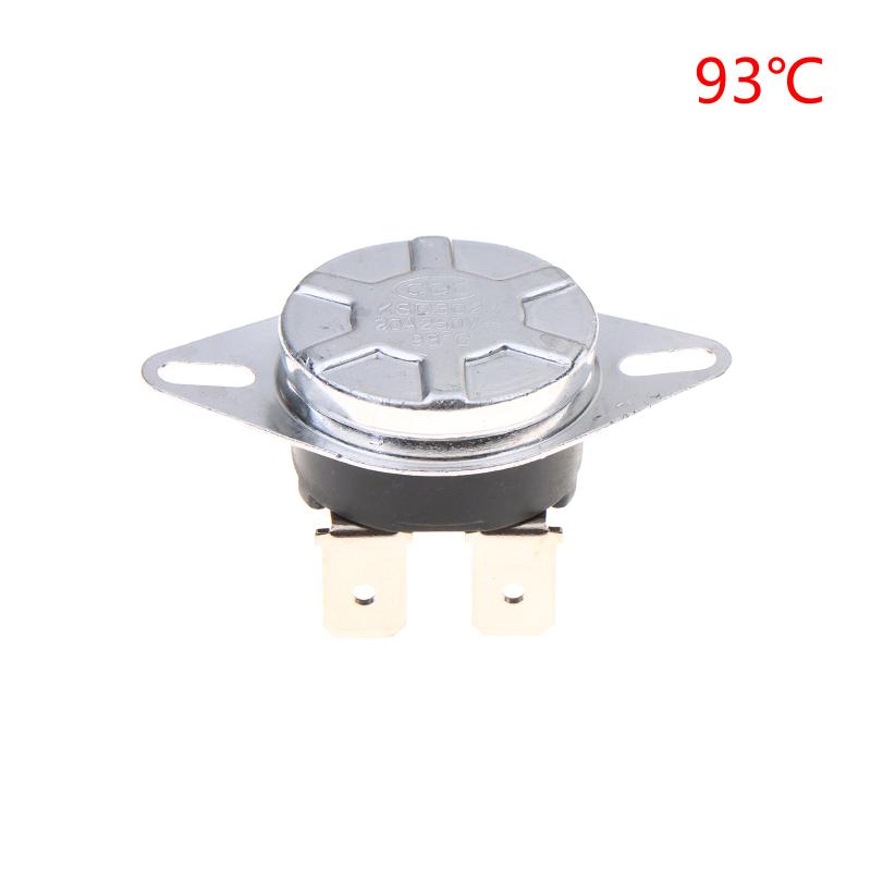 Ksd302X/T 250V20A Temperature Sensor 75-95 Degrees 4Pin Bipolar Temperature Switch Manual Reset Heater Thermostat