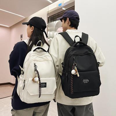 Women's Backpack Men's Large Capacity Computer Travel Backpack High School Student Schoolbag