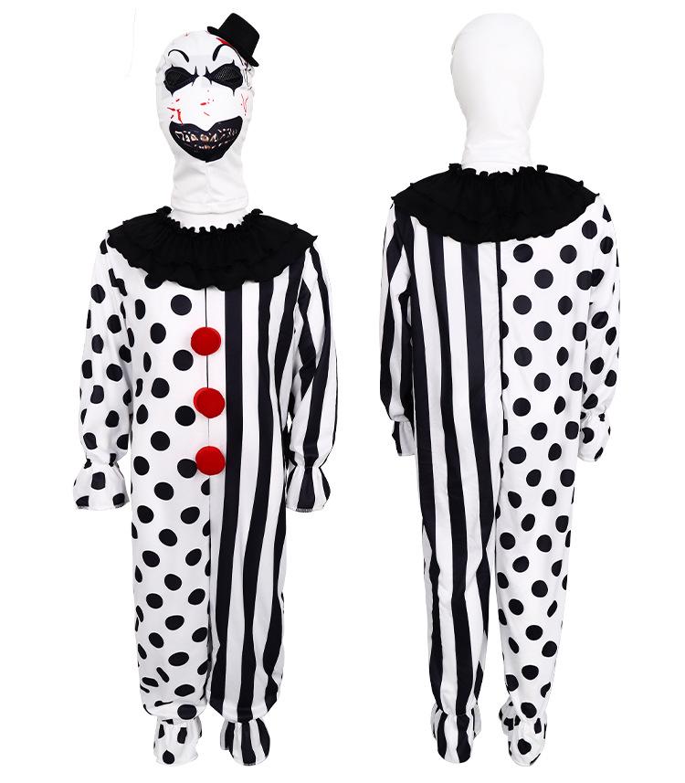 Halloween Horror Clown Costume for Cosplay & Stage Performance