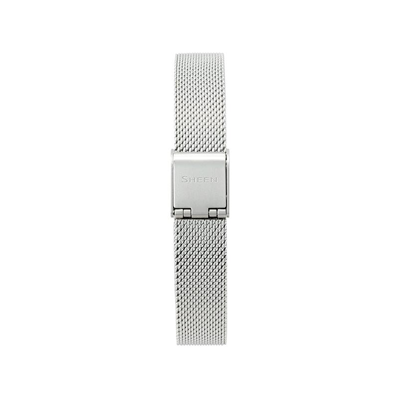 Casio SHEEN Japanese cultural gift box dry landscape series 3D relief dial simple waterproof quartz movement Japanese and Korean SHE-C121M-7AUPFKD