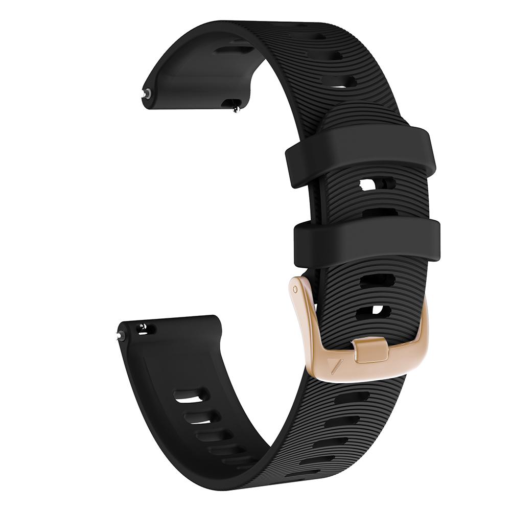 20mm Colorful Strap For Garmin Forerunner 245 245m 645 Music Vivomove 3 HR Sport Silicone Smart Watchband Bracelet