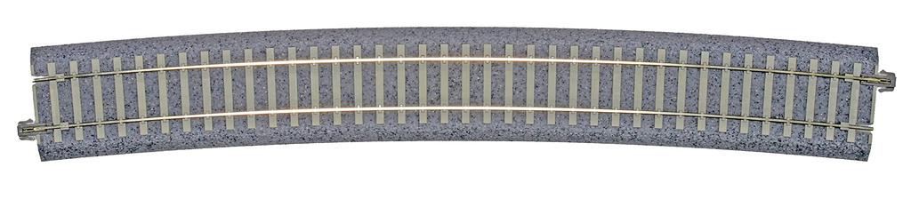 KATO HO Gauge PC Large Diameter Curved Track R1546-11.25° (4 Pieces) 2-321 Railway Model Supplies