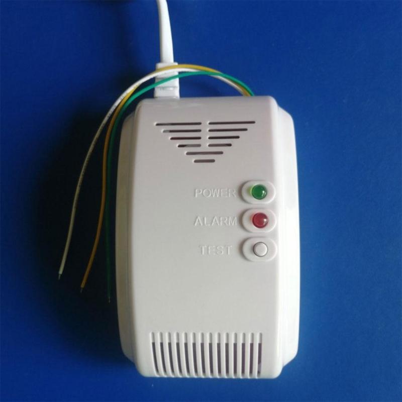 Small Gas Leak Detector Alarm Natural Gas Alarm Wall Mounted for Propane Natural Gas In RVs Boats Home Safety