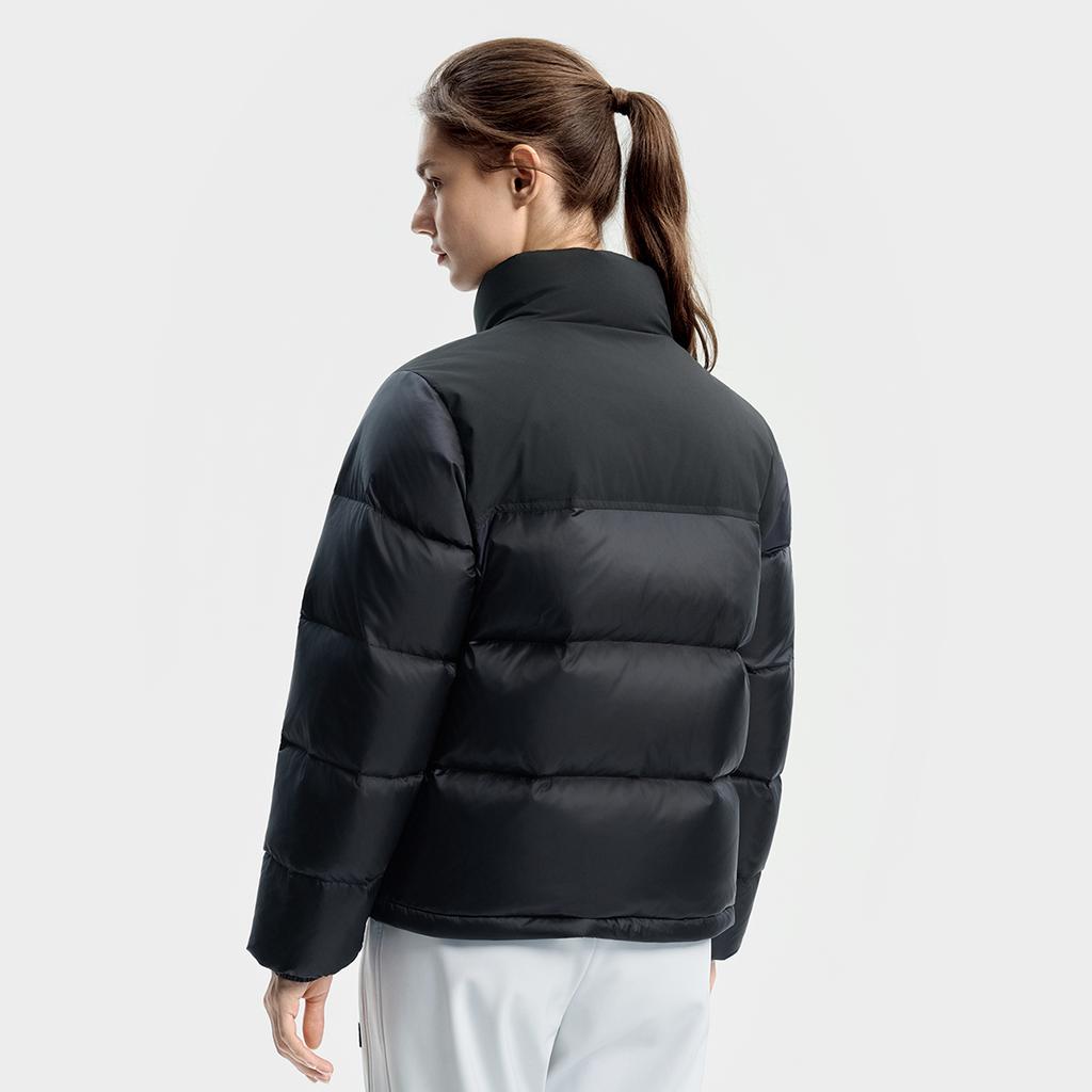 Fila Ski Series Fashionable Punk Cool Down Jacket Women Outerwear Deep-Black A11W546920FBK