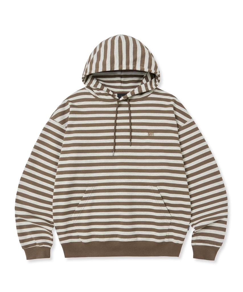 Stripe Tag Hoodie - Oatmeal