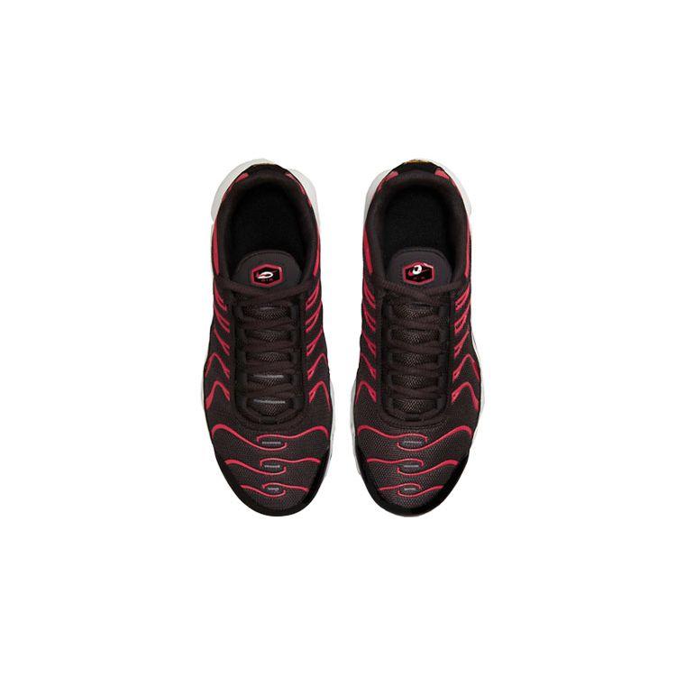 Nike Scarpe da Ginnastica per Bambini Air Max Plus GS Cenere Media Rosso Sirena Grigio Bianco Nero CD0609-200