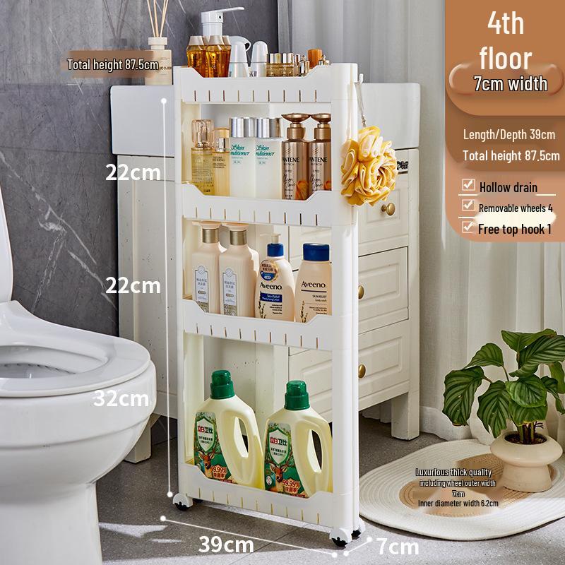 Ultra Slim Gap Kitchen & Bathroom Storage Cabinet