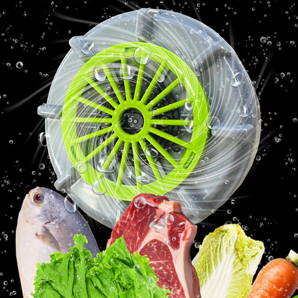 Automatic Fruit Vegetable Washing Machine Kitchen Produce Cleaning Machine, Vortex Water Flow, Odor-free And Visible Cleanliness