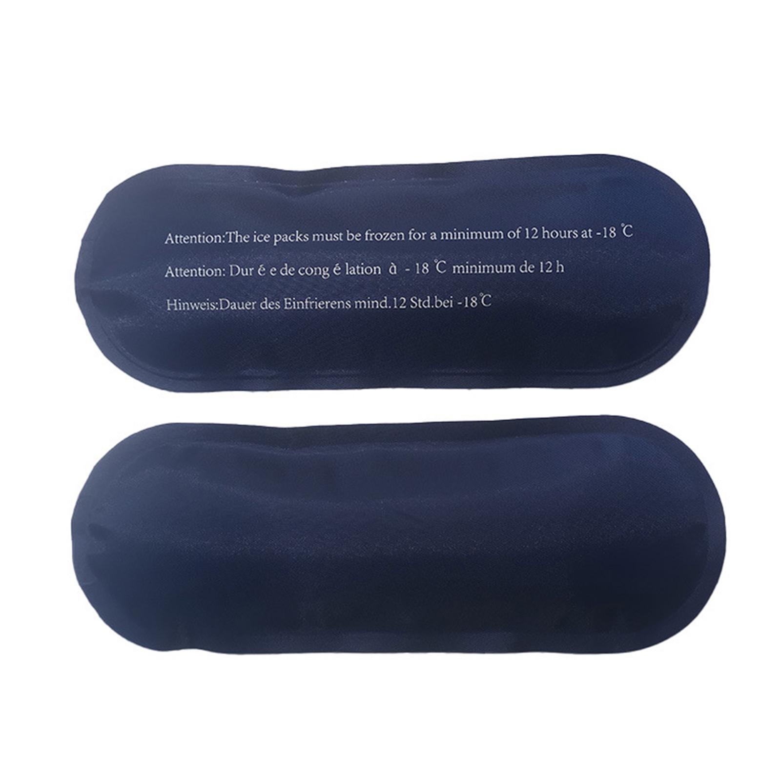 

Пакеты со льдом для дорожного чехла Многоразовые охлаждающие пакеты со льдом Подходят для диабетической ручки-холодильника