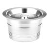User Friendly Refillable Coffee Filter for Espressos Machine Durable Stainless Steel Coffee Filters with Spoon Brush