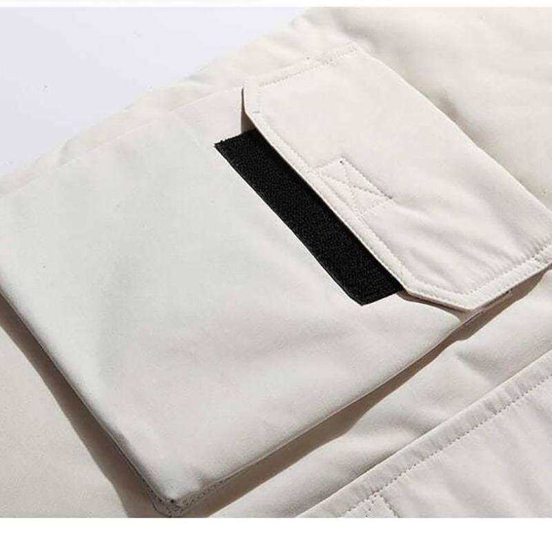 Pánský péřový kabát s kapucí zimní tlusté zateplení péřová vycpaná bunda bílá kachní péřový kabát čistý barevný trend sever může nosit