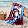 Trabzonspor FC Print Mikrofaser Strandtuch Schnelltrocknend Saugfähig Großes Handtuch für Strand Schwimmen Reisen