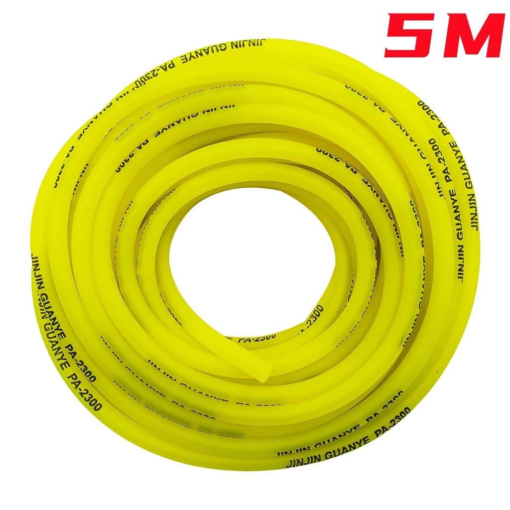 1 Meter 3M 5M Gelb Grün Rot Blau Heizöl Schlauch Rohre Für Motorrad Dirt Pit Bike Teile ATV Affe Fahrrad Motocross Roller