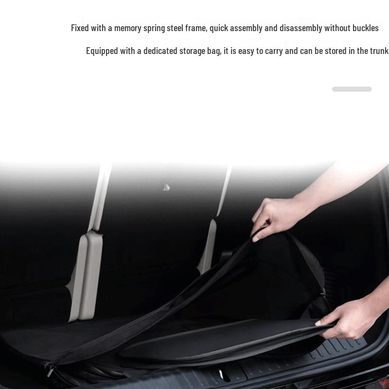 AITO M7/M8/M9 Privacy Sunshade Curtains: Microfiber Velvet, Sun Protection, Heat Insulation, for Car Windows