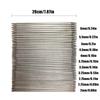 Knitting Needles 11 Stainless Knitting Knitting Needles for Hand Knitting Craft 55-Piece Set, 20cm, Sizes, Steel, Needles, Knitting, Yarn, Sweaters,