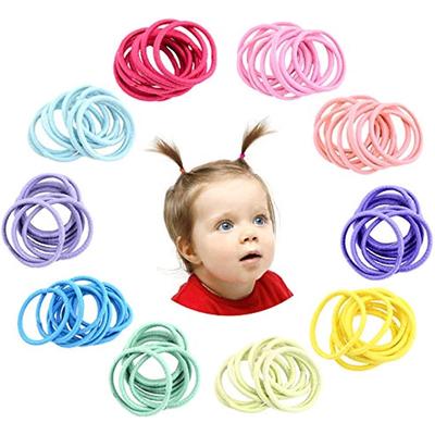200 Stück Kleine Haargummis 2 5 cm Mehrfarbig Haargummi Haarbandhalter Elastische Haarbänder Kinderhaargummibänder Gummizubehör