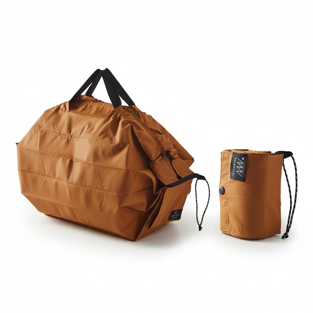 Shupatto Insulated Bag Shupatto Folds up instantly Eco Bag Insulated Cooler Bag Insulated Eco Bag Large Cooler Bag Foldable S503BR [Marna] (20L /