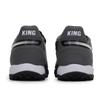 Puma King Match Comfortable TT (Rubber Studs) Artificial Turf Soccer Shoes Men Soccer Shoes Black Gray 107879-01