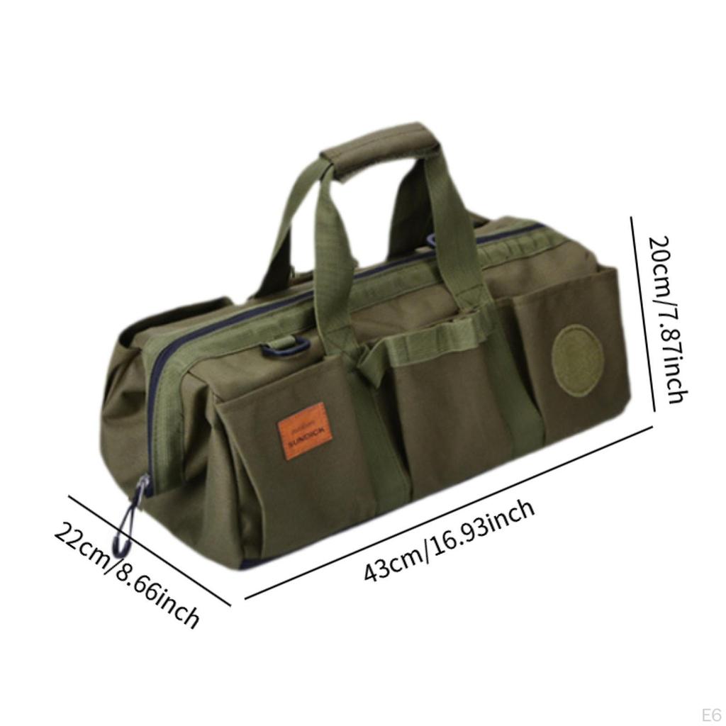 Tent Tool Bag Carrying Case Equipment Organizer And Duffel with Large Capacity Oxford Cloth