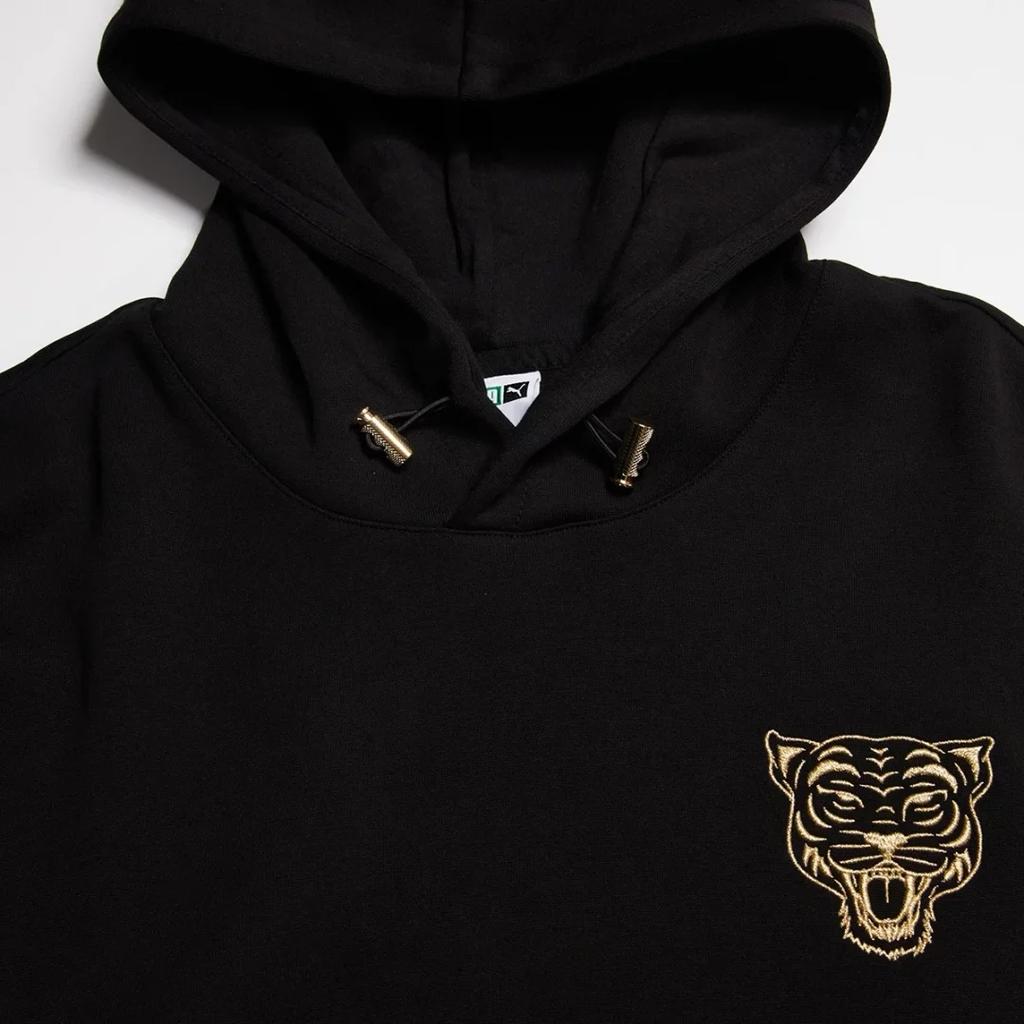 Puma Windproof Hooded Casual Sports Long Sleeve Sweatshirt Men Sweatshirt Black 536577-01