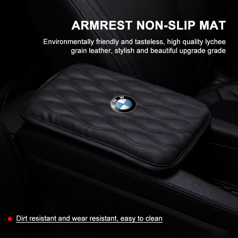Leather Auto Armrest Pads Protective Waterproof Hand Cushion Car Styling For BMW M E34 E36 E60 E90 E46 E39 E70 F10 F20 F30 X5 X6 X1 M3 M5 M6