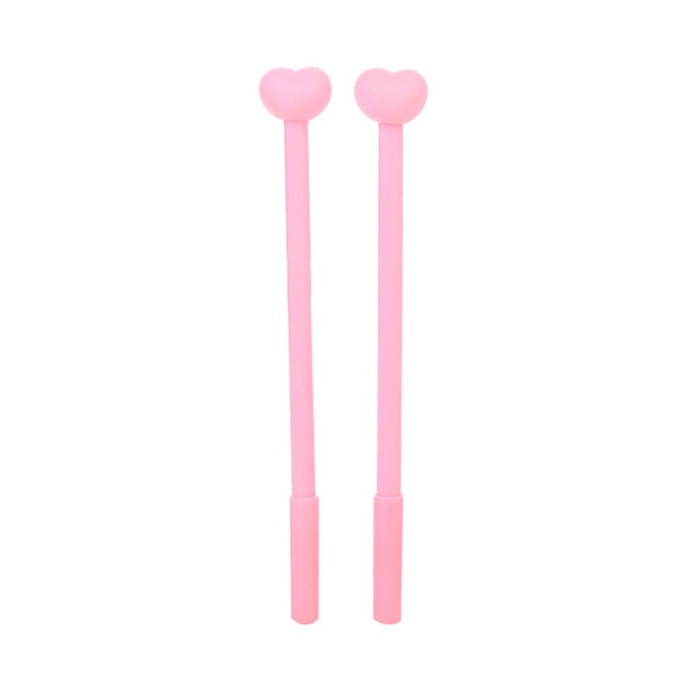 10pcs Cute Kawaii Stationery Black Ink Ballpoint Pen Three-dimensional Writing Pen  School Supplies