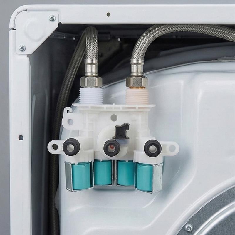 Easy Installation Washer Water Inlet Valves Suitable for Precise Hot Cold and Rinse Cycle Control in Various Machines