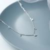 2026 Argento Sterling 925 Lucido Zircone Luna Stella Collana Choker Ciondolo Fascino Catena Lunga Cristallo CZ Collana Donna Matrimonio Gioielli Raffinati