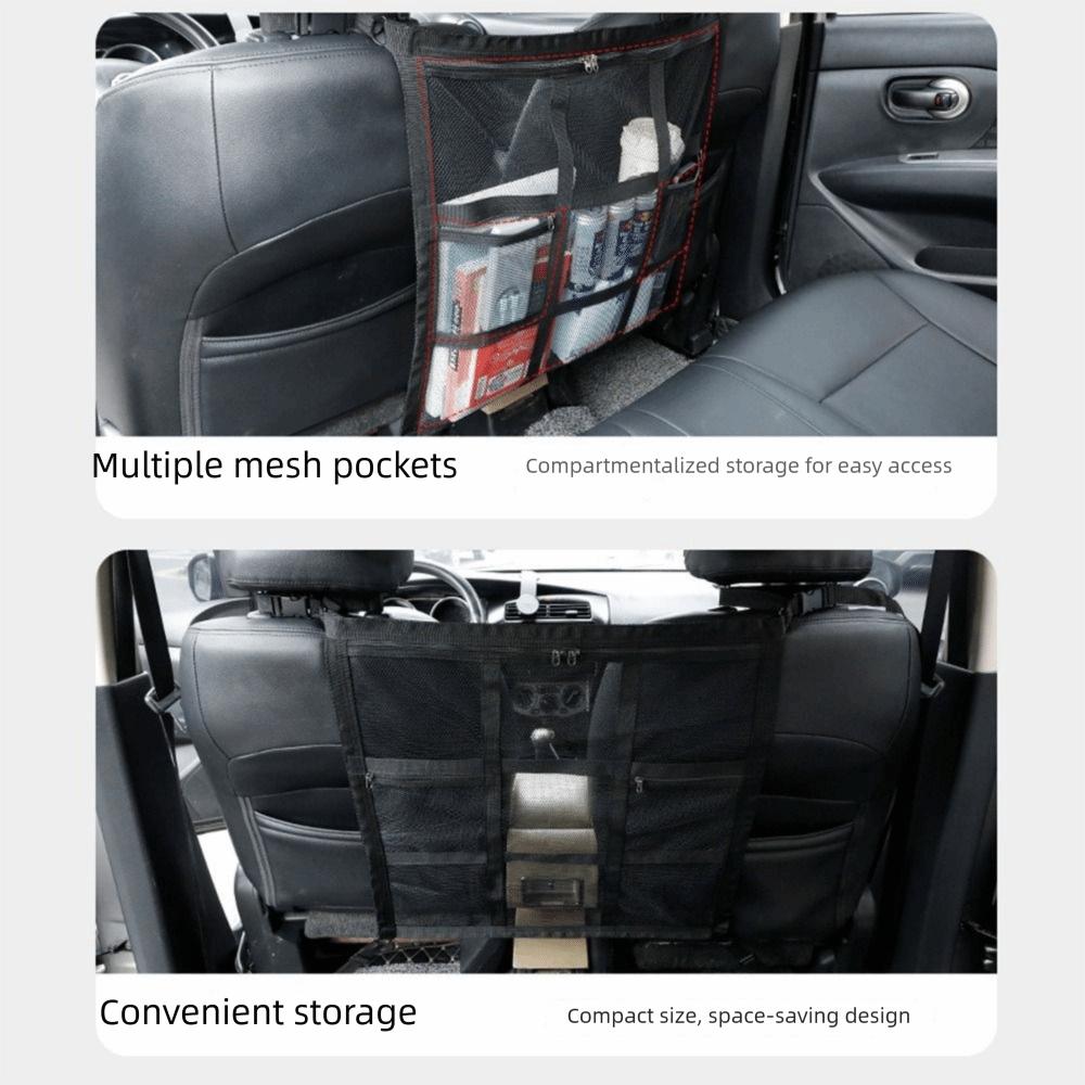 Sturdy Durable Car Storage Net Elastic Edge Car Seat Protective Net Car Pet Barrier Trunk Seat
