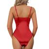 Women's Fashion Sexy Elastic Color Ding Slim Sexy Jumpsuit Underwear Suspender