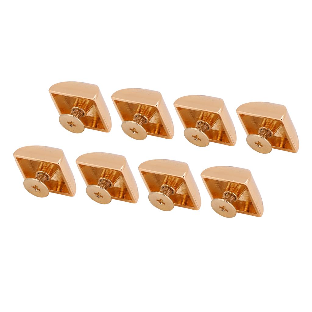 20 Sets Square Pointed Screw Rivets Set Zinc Alloy Pyramid Punk Leather Goods Bags Repair Kits for Binding 15mm